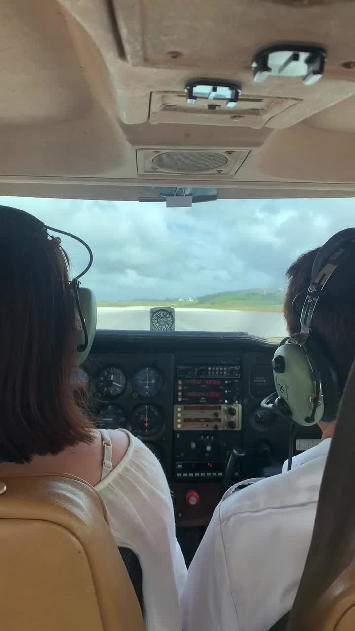 グアム旅行⑨グアムでセスナ機操縦体験！！ | KOYUMIN CAFE☆