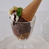 材料3つ♡簡単ヘルシー♡お豆腐チョコアイス♡のサムネイル画像