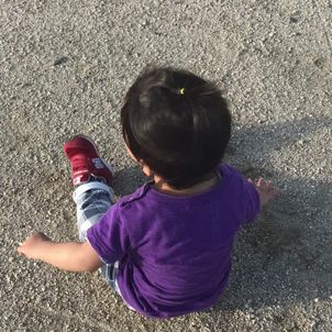 公園で不思議な動き（笑）の画像
