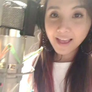 Lalala ♪( ´▽｀) singing! レコーディングした！の画像